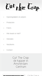 Mobile Screenshot of cutthecrap.nl